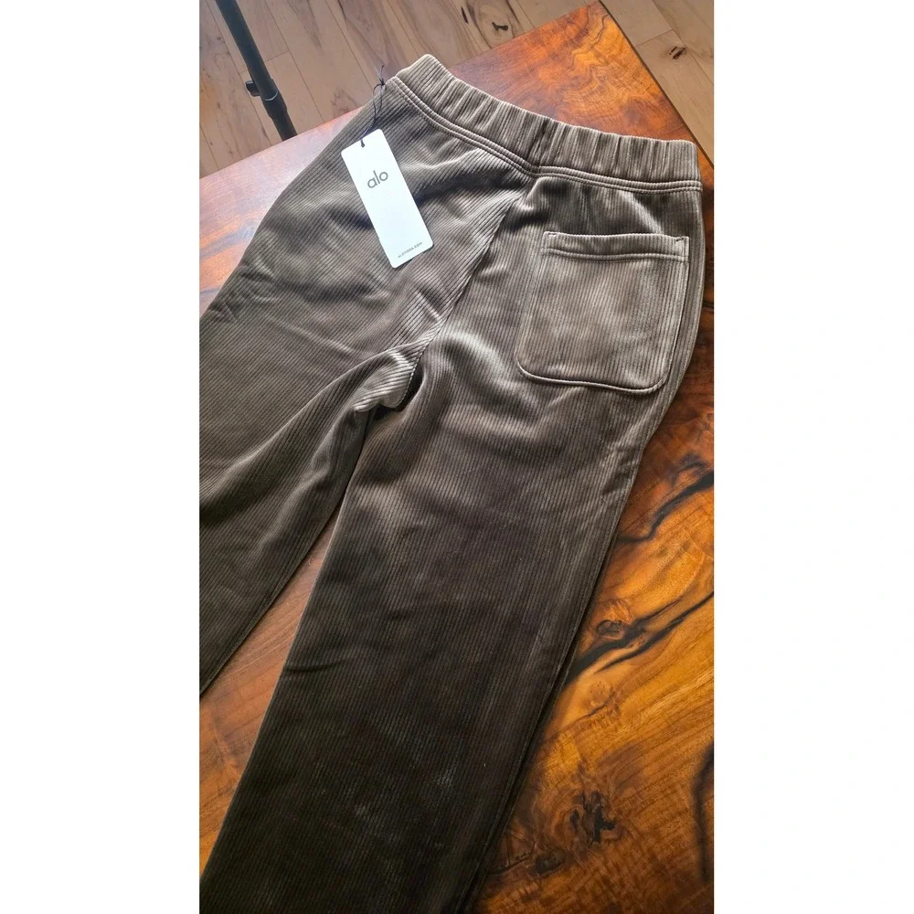 ALO YOGA BALLER UNISEX OVERSIZED ATHELEISURE VELOUR  SKATER Y2K RELAXED
